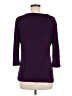 Ambrielle Purple 3/4 Sleeve Top Size M - photo 2