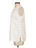St. John 100% Polyester Ivory Sleeveless Blouse Size S - photo 5
