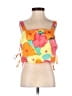 Topshop 100% Viscose Orange Sleeveless Top Size 4 - photo 1