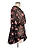 Alice + Olivia Black Long Sleeve Button-Down Shirt Size L - photo 4