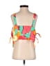 Topshop 100% Viscose Orange Sleeveless Top Size 4 - photo 2