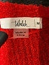 Talula 100% Polyester Red Pullover Sweater Size M - photo 7