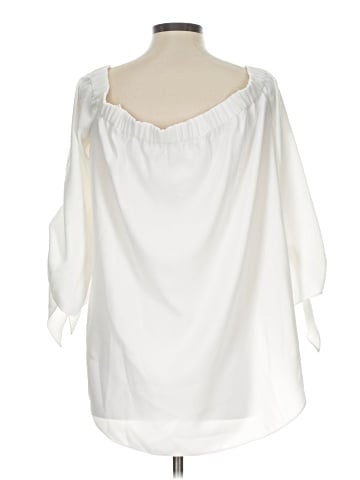Club Monaco 3/4 Sleeve Blouse (view 2)