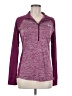 Under Armour 100% Polyester Marled Purple Long Sleeve Polo Size M - photo 1