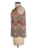 Veronica M. 100% Polyester Brown Sleeveless Blouse Size XS - photo 5
