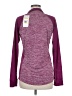 Under Armour 100% Polyester Marled Purple Long Sleeve Polo Size M - photo 2