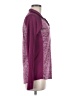 Under Armour 100% Polyester Marled Purple Long Sleeve Polo Size M - photo 4