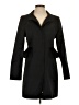 Tahari Solid Black Coat Size S - photo 1