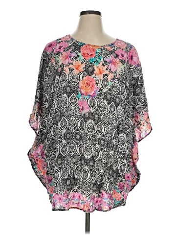 Tolani 3/4 Sleeve Blouse (view 1)