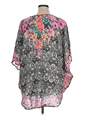 Tolani 3/4 Sleeve Blouse (view 2)