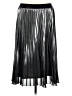 Express 100% Polyester Metallic Silver Formal Skirt Size M - photo 1