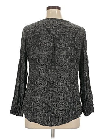 DressBarn Long Sleeve Blouse (view 2)