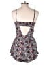 American Eagle Outfitters 100% Viscose Hearts Purple Romper Size S - photo 2