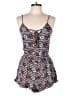 American Eagle Outfitters 100% Viscose Hearts Purple Romper Size S - photo 1