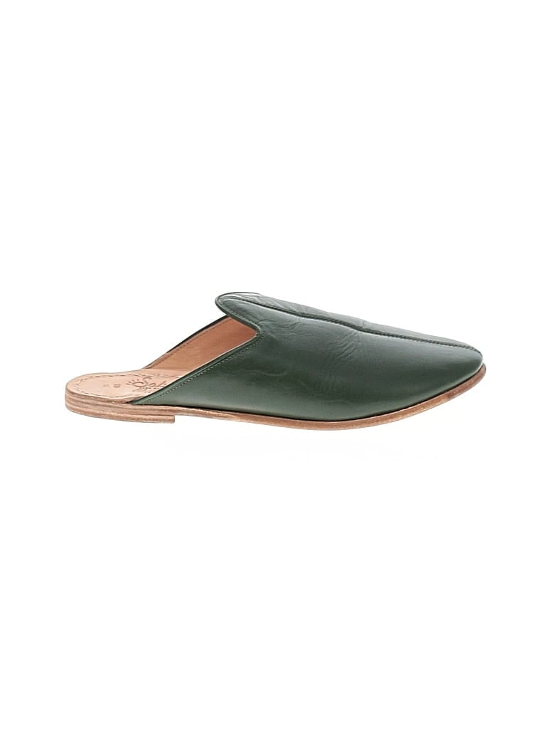 Pre-owned Sabah Mule/clog In Green