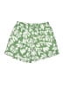 Unbranded 100% Viscose Tropical Green Shorts Size XS - photo 1