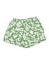 Unbranded 100% Viscose Tropical Green Shorts Size XS - photo 2