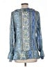 Zara Blue Long Sleeve Blouse Size L - photo 2