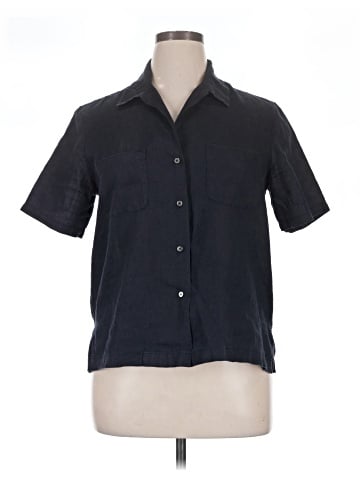 James Perse Short Sleeve Blouse (view 1)