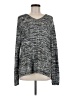 Larry Levine 100% Polyester Tweed Gray Pullover Sweater Size M - photo 1