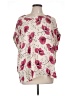 CAbi 100% Polyester Pink 3/4 Sleeve Blouse Size XL - photo 1