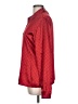 Due Per Due Hearts Red Long Sleeve Blouse Size 12 - photo 5