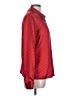 Due Per Due Hearts Red Long Sleeve Blouse Size 12 - photo 4