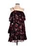 Parker 100% Polyester Floral Black Cocktail Dress Size XS - photo 1