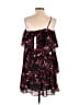 Parker 100% Polyester Floral Black Cocktail Dress Size XS - photo 2