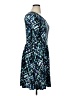 Apt. 9 Argyle Blue Casual Dress Size XL - photo 4