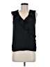 Zara Basic Black Sleeveless Blouse Size M - photo 1