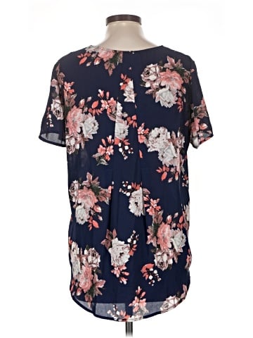 Chelsea & Theodore Short Sleeve Blouse (view 2)