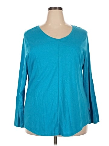 Just My Size 3/4 Sleeve T-Shirt (view 1)