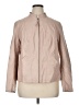 East Adeline 100% Polyurethane Solid Tan Jacket Size 1X - photo 1