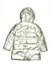 Crewcuts 100% Nylon Metallic Silver Snow Jacket Size 6 - 7 - photo 2