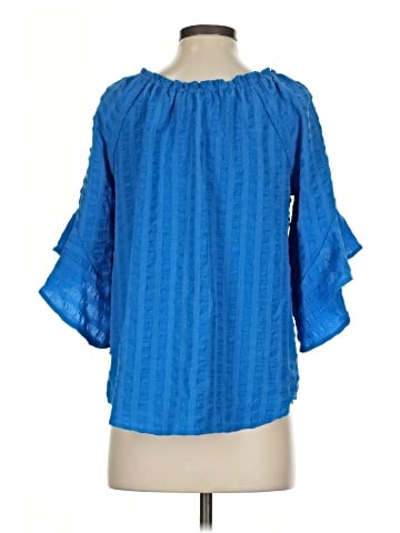 By Design 3/4 Sleeve Blouse (view 2)