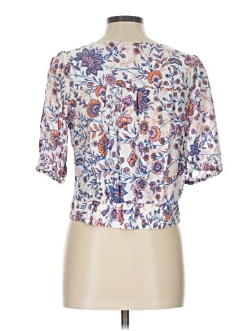 Rose + Olive Short Sleeve Blouse (view 2)