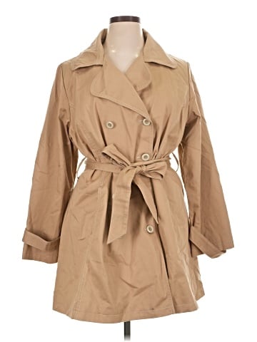 Merona Trenchcoat (view 1)