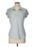 Athleta Gray Short Sleeve Polo Size L - photo 1