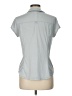 Athleta Gray Short Sleeve Polo Size L - photo 2