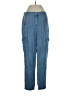 DKNY 100% Lyocell Blue Cargo Pants Size 0 - photo 1