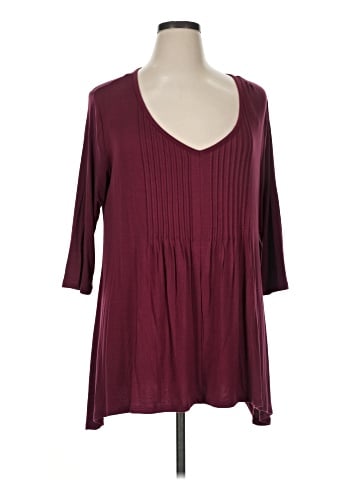 American Rag Cie 3/4 Sleeve Blouse (view 1)