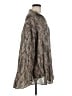 L Space 100% Linen Animal Print Tan Long Sleeve Blouse Size Med - Lg - photo 4