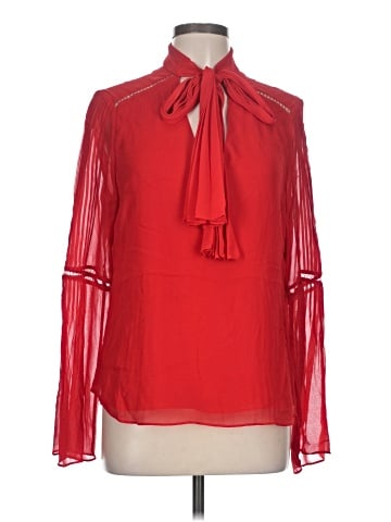 Karen Millen Long Sleeve Blouse (view 1)