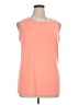Athleta Orange Sleeveless T-Shirt Size XL - photo 1
