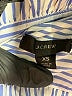 J.Crew 100% Cotton Stripes Blue Long Sleeve Button-Down Shirt Size XS - photo 7