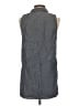 J.Crew 100% Cotton Gray Sleeveless Button-Down Shirt Size XS - photo 2