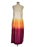 Lane Bryant 100% Polyester Tie-dye Ivory Casual Dress Size 16 - photo 2