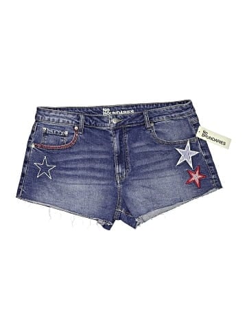 No Boundaries Denim Shorts (view 1)