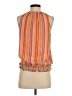 Ramy Brook 100% Silk Orange Sleeveless Silk Top Size XS - photo 2
